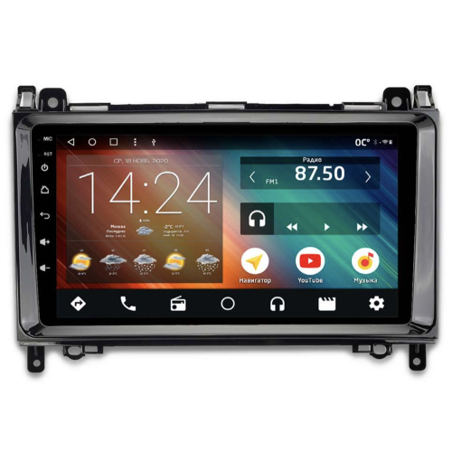 Автомагнитола IQ NAVI P6-1001KFSHD (6/128ГБ) для Mercedes A-klasse (W169) 2004-2012, B-klasse (W245) 2005-2011, Vito ll (W639) 2006-2014, Vito III (W447) 2014-2024, Viano ll (W639) 2006-2014, Sprinter на Android 10.0
