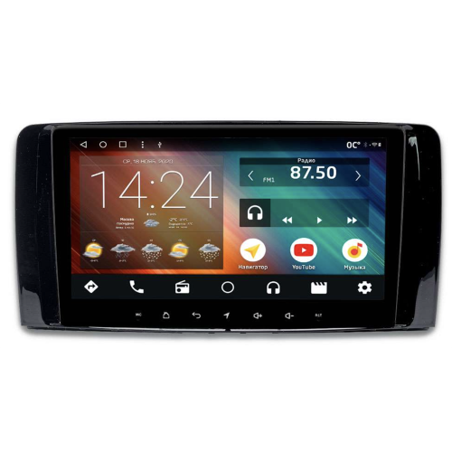 Штатная магнитола IQ NAVI P6-1006CFSHD SUPER HD (6/128ГБ) для Mercedes R-class (W251) 2005-2018 на Android 10.0