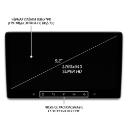 Штатная магнитола IQ NAVI P6-2004CFSHD SUPER HD (6/128ГБ) для Mitsubishi Lancer X 2007-2019 на Android 10.0