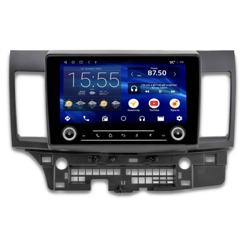 Штатная магнитола IQ NAVI P6K-2004CFSHD (6/128ГБ) для Mitsubishi Lancer X 2007-2019 на Android 10.0