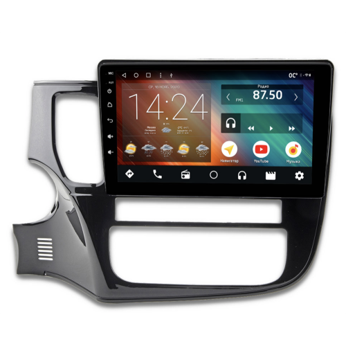 Автомагнитола IQ NAVI P6-2007KFSHD (6/128ГБ) для Mitsubishi Outlander III 2013-2020 на Android 10.0