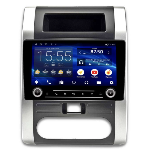 Штатная магнитола IQ NAVI P6K-2108CFSHD (6/128ГБ) для Nissan X-Trail II (T31) 2007-2014 на Android 10.0
