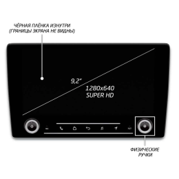 Штатная магнитола IQ NAVI P6K-2108CFSHD (6/128ГБ) для Nissan X-Trail II (T31) 2007-2014 на Android 10.0