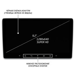 Штатная магнитола IQ NAVI P6-2203CFSHD SUPER HD (6/128ГБ) для Opel Insignia 2008-2013 на Android 10.0