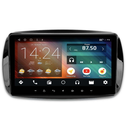 Штатная магнитола IQ NAVI P6-3302CFSHD SUPER HD (6/128ГБ) для Mercedes Fortwo III 2014-2024, Forfour II 2014-2024 на Android 10.0