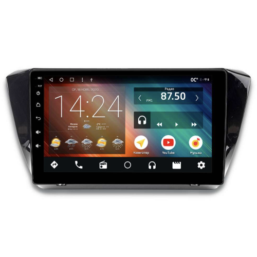 Головное устройство IQ NAVI P4-2506KFSHD (4/64ГБ) для Skoda Superb III 2015-2024 на Android 10.0