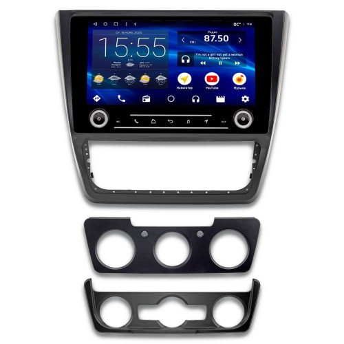 Штатная магнитола IQ NAVI P6K-2509CFSHD (6/128ГБ) для Skoda Yeti I 2009-2018 на Android 10.0