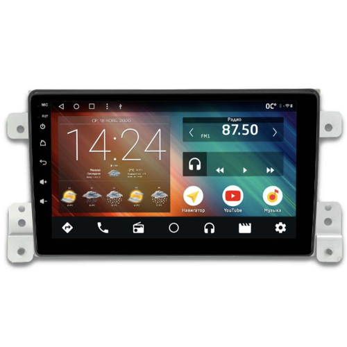 Автомагнитола IQ NAVI P6-2801CFSHD (6/128ГБ) для Suzuki Vitara 2005-2015 на Android 10.0