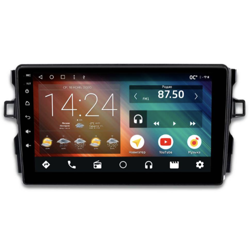Автомагнитола IQ NAVI P6-2944CFSHD (6/128ГБ) для Toyota Auris I (E150) 2006-2012 на Android 10.0