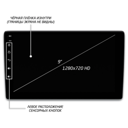 Автомагнитола IQ NAVI P6-2944CFSHD (6/128ГБ) для Toyota Auris I (E150) 2006-2012 на Android 10.0