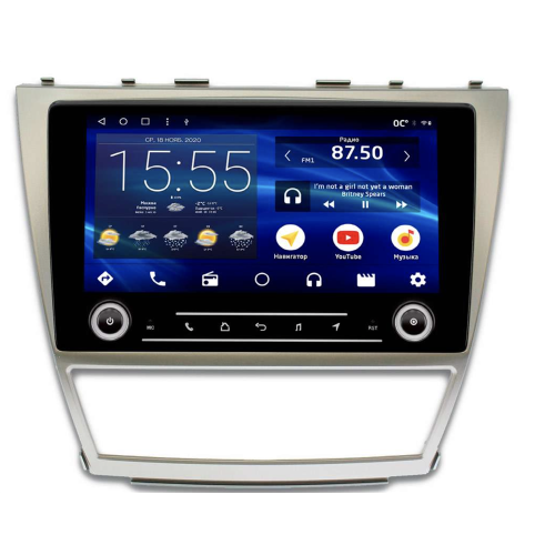 Штатная магнитола IQ NAVI P6K-2940CFSHD (6/128ГБ) для Toyota Camry V40 2006-2011 на Android 10.0