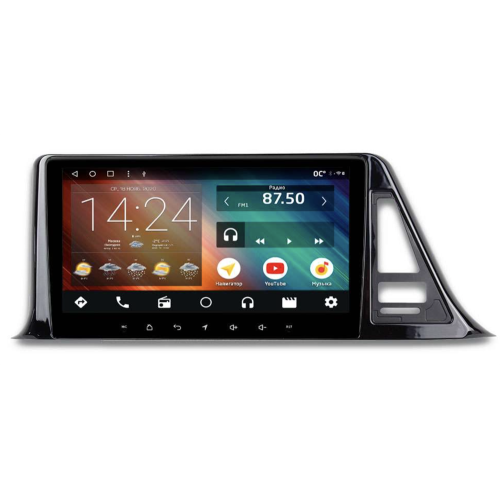 Штатная магнитола IQ NAVI P6-2935CFSHD SUPER HD (6/128ГБ) для Toyota C-HR I 2016-2023 для комплектации с высотой штатного дисплея 134мм на Android 10.0