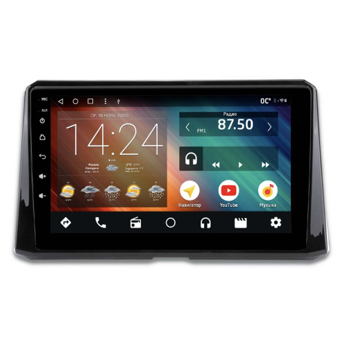 Головное устройство IQ NAVI P4-2934KFSHD (4/64ГБ) для Toyota Corolla (E210) 2019-2025 на Android 10.0
