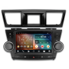 Автомагнитола IQ NAVI P6-2942KFSHD (6/128ГБ) для Toyota Highlander (U40) 2007-2013 с рамкой 9