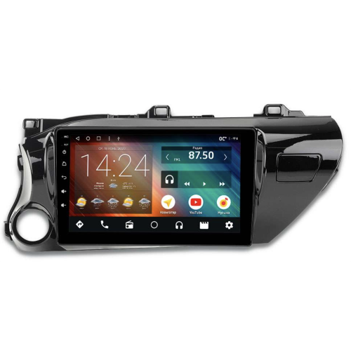 Головное устройство IQ NAVI P4-2923KFSHD (4/64ГБ) для Toyota Hilux 2015-2020 на Android 10.0