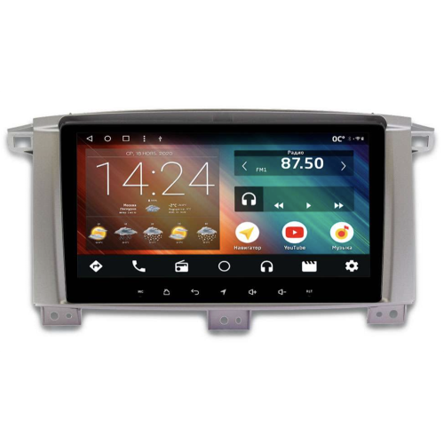 Штатная магнитола IQ NAVI P6-2943CFSHD SUPER HD (6/128ГБ) для Toyota Land Cruiser 100 2002-2007 на Android 10.0