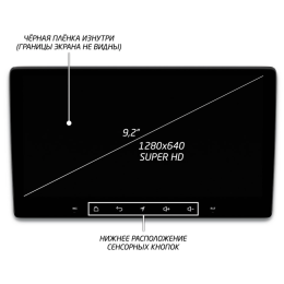Штатная магнитола IQ NAVI P6-2943CFSHD SUPER HD (6/128ГБ) для Toyota Land Cruiser 100 2002-2007 на Android 10.0