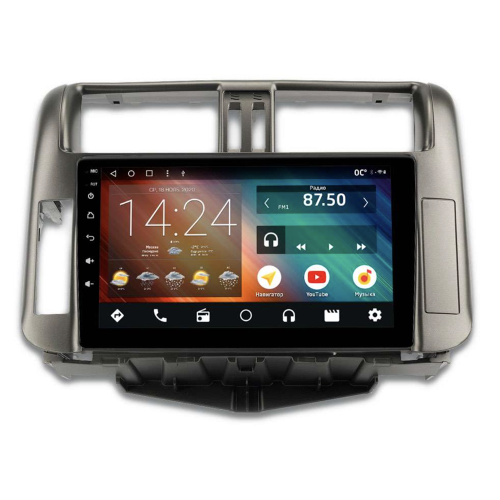 Автомагнитола IQ NAVI P6-2911CFSHD (6/128ГБ) для Toyota Land Cruiser Prado 150 2009-2013 на Android 10.0