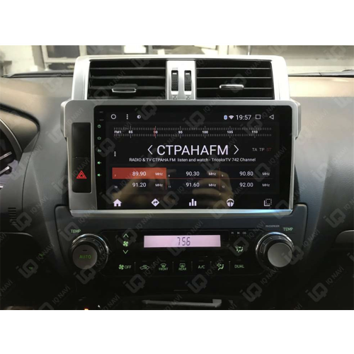 Автомагнитола IQ NAVI P6-2912CFSHD (6/128ГБ) для Toyota Land Cruiser Prado 150 2013-2017 на Android 10.0