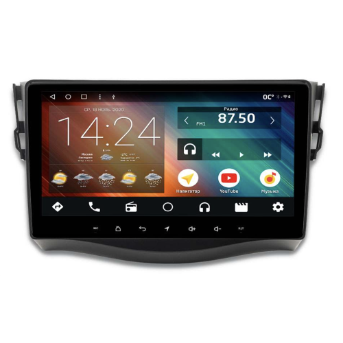 Штатная магнитола IQ NAVI P6-2913CFSHD SUPER HD (6/128ГБ) для Toyota RAV4 (XA30) 2006-2013 на Android 10.0