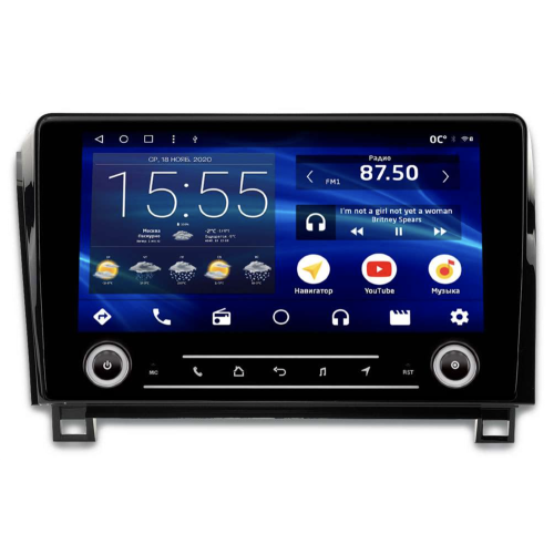 Штатная магнитола IQ NAVI P6K-2933CFSHD (6/128ГБ) для Toyota Sequoia, Tundra 2008-2022 на Android 10.0