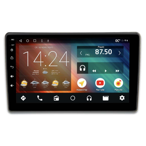 Автомагнитола IQ NAVI P4-2505KFSHD (6/128ГБ) для Volkswagen Amarok, Caddy, Golf, Jetta, Passat, Polo на Android 10.0