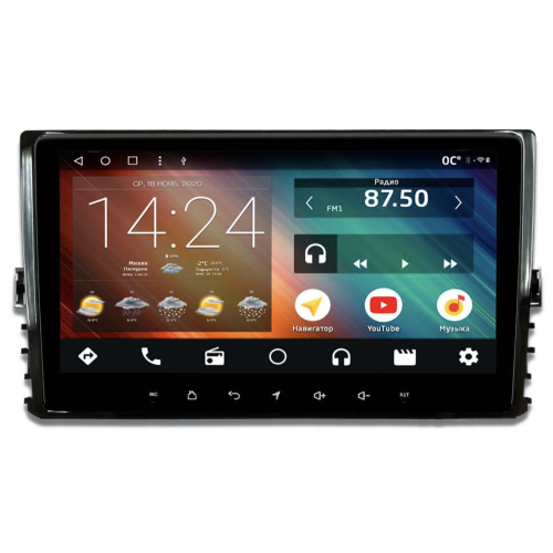 Штатная магнитола IQ NAVI P6-3012CFSHD SUPER HD (6/128ГБ) для Volkswagen Caravelle (T6) Restyle (2022+) / Jetta VII (2018+) / Multivan (T6) Restyle (2022+) / Tiguan II (2017+) / Transporter (T6) Restyle (2022+) на Android 10.0