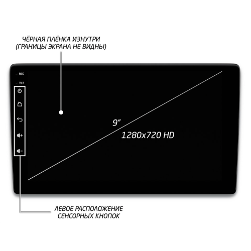 Головное устройство IQ NAVI P6-3010CFSHD (6/128ГБ) для Volkswagen Polo 5 2009-2019 на Android 10.0