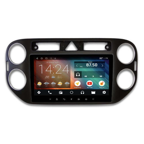 Головное устройство IQ NAVI P6-3004CFSHD SUPER HD (6/128ГБ) для Volkswagen Tiguan 2007-2016 на Android 10.0