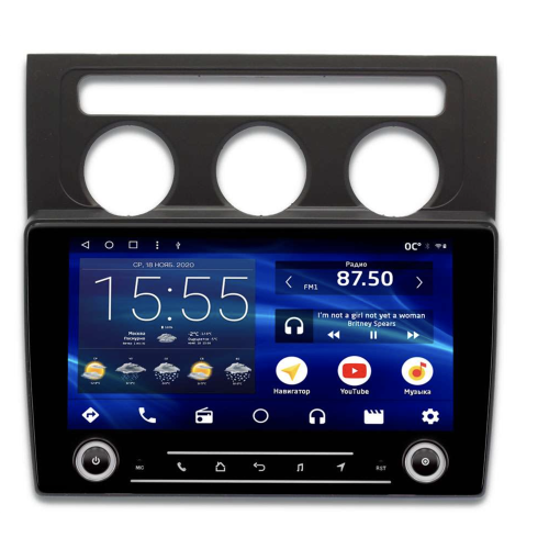 Штатная магнитола IQ NAVI P6K-3014CFSHD (6/128ГБ) для Volkswagen Touran 2003-2016 на Android 10.0
