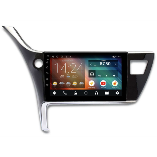 Автомагнитола IQ NAVI P6-2926KFSHD (6/128ГБ) для Toyota Corolla XI (E160 Restyle) 2016-2020 на Android 10.0