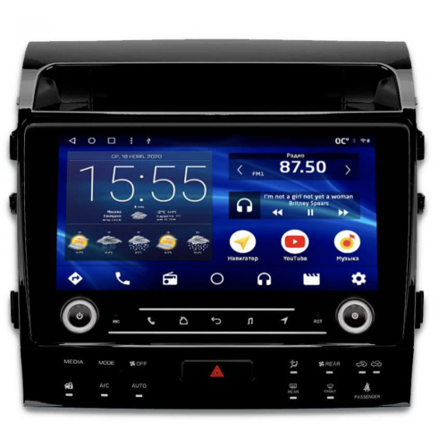 Штатная магнитола IQ NAVI P6K-2909CFSHD (6/128ГБ) для Toyota Land Cruiser 200 2007-2015 на Android 10.0
