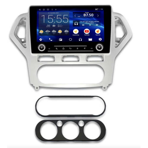 Штатная магнитола IQ NAVI P6K-1403CFSHD (6/128ГБ) для Ford Mondeo IV 2007-2010 серебро на Android 10.0