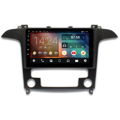 Автомагнитола IQ NAVI P6-1406CFSHD (6/128ГБ) для Ford S-Max I (2006-2015) (климат) на Android 10.0