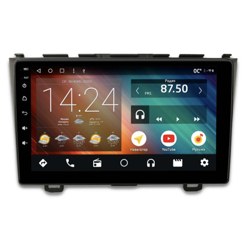 Автомагнитола IQ NAVI P6-1506CFSHD (6/128ГБ) для Honda CR-V III 2007-2012 на Android 10.0