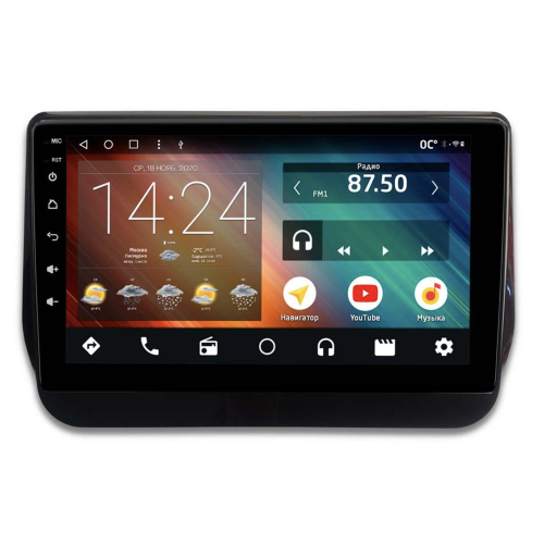 Автомагнитола IQ NAVI P6-1622CFSHD (6/128ГБ) для Hyundai Grand Starex I 2017-2021 на Android 10.0