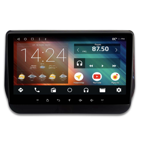 Штатная магнитола IQ NAVI P6-1622CFSHD SUPER HD (6/128ГБ) для Hyundai Grand Starex I 2017-2021 на Android 10.0