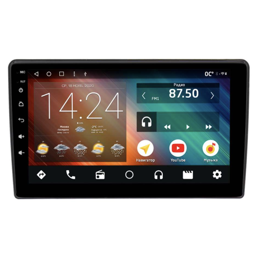 Автомагнитола IQ NAVI P6-1610CFSHD (6/128ГБ) для Hyundai Starex H1 2007-2016 на Android 10.0