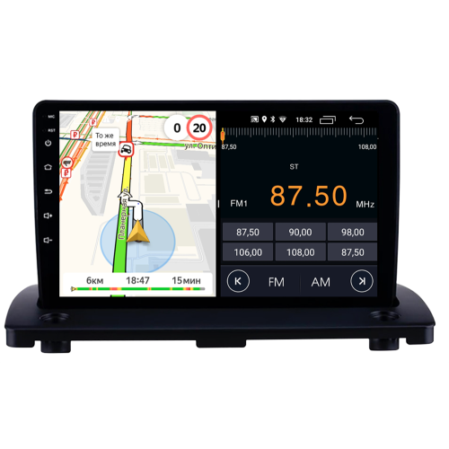 Штатная магнитола Parafar для Volvo XC90 I 2006-2014 на Android 10.0 (PF190LTX9)