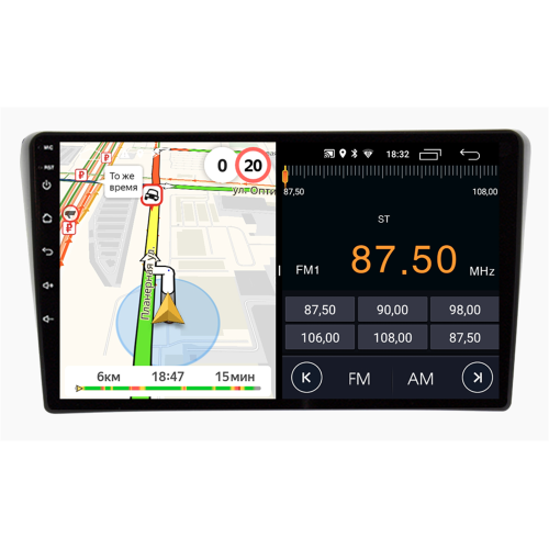 Штатная магнитола Parafar для Toyota Avensis II 2003-2008 на Android 10.0 (PF697LTX-Low)