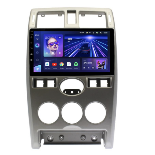 Штатная магнитола Teyes CC3 4/64 GB для Lada Priora 2007-2013 Серебро/Черная на Android 10.0