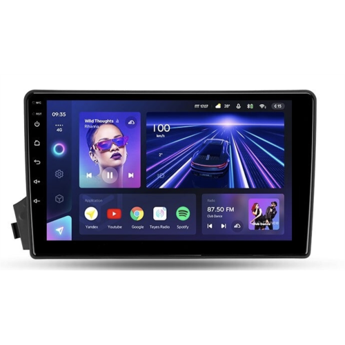 Штатная магнитола Teyes CC3 6/128 GB для Ssang Yong Kyron 2005-2015 на Android 10.0