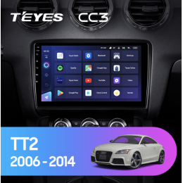 Штатная магнитола Teyes CC3 3/32 ГБ для Audi TT II (8J), TTS II (8J) 2008-2014 на Android 10.0