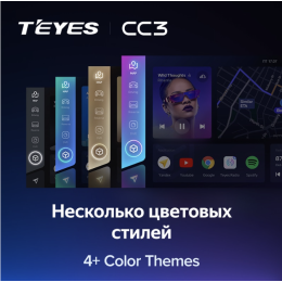 Штатная магнитола Teyes CC3 6/128 ГБ для Audi A3 II (8P) 2007-2013 на Android 10.0