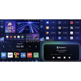 Штатная магнитола Teyes CC3 6/128 GB для Ssang Yong Actyon II 2013-2022 на Android 10.0