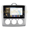 Штатная магнитола CarMedia OL-9201-A-P для Ford Focus II 2005-2011 (с кнопками) с климат-контролем на Android 10.0