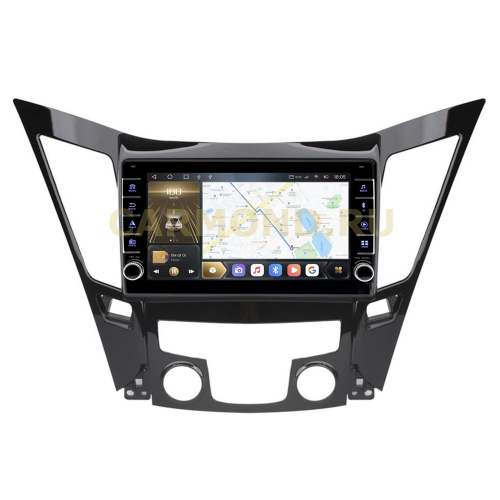 Штатная магнитола CarMedia OL-9716-P (с кнопками) для Hyundai Sonata VI (YF) 2009-2014 на Android 10.0