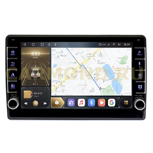 Штатная магнитола CarMedia OL-9794-1-F (с кнопками) для Kia Sorento XM II 2012-2020 на Android 10.0