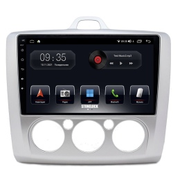 Штатная магнитола Stonelock FRD902BM 3/32 ГБ для Ford Focus II 2005-2011 на Android 10.0