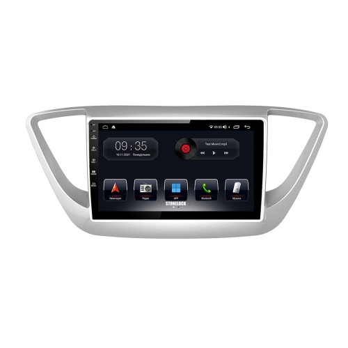 Штатная магнитола Stonelock HYD903MB 3/32 ГБ для Hyundai Solaris 2017-2020 на Android 10.0